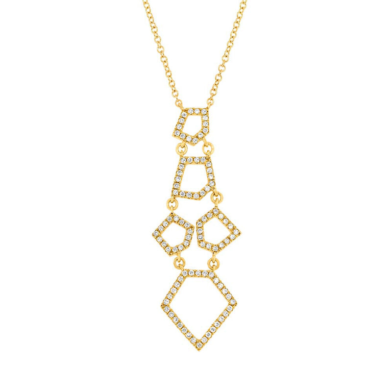 Multi Shaped Necklace - Pasha Fine Jewelry