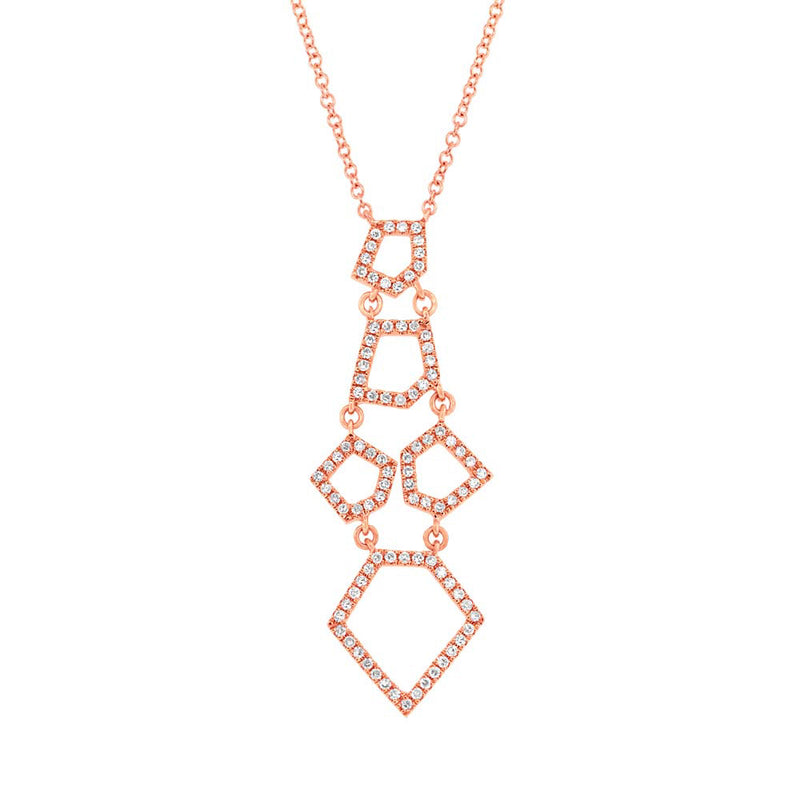 Multi Shaped Necklace - Pasha Fine Jewelry