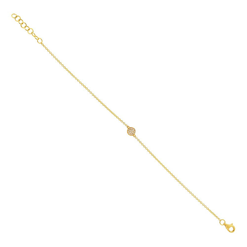 Pave Circle - Pasha Fine Jewelry