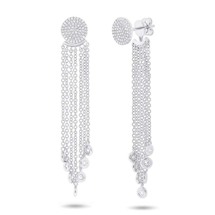 Pave Fringe Earrings - Pasha Fine Jewelry