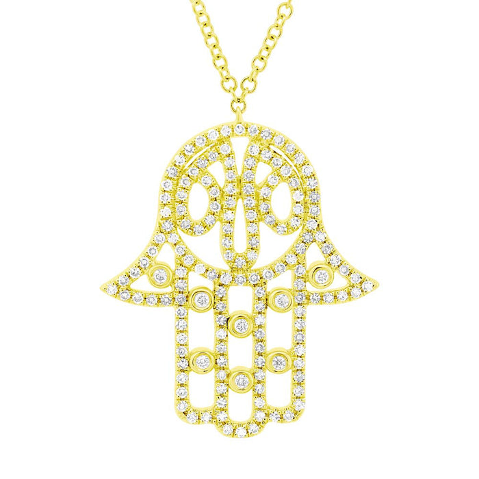 Hamsa Necklace - Pasha Fine Jewelry