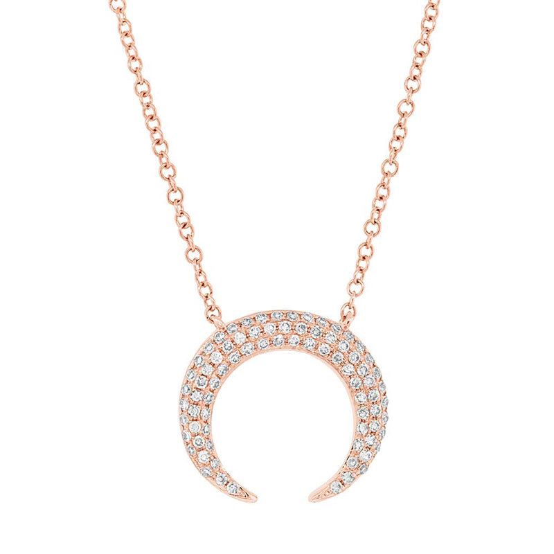 Crescent Necklace - Pasha Fine Jewelry