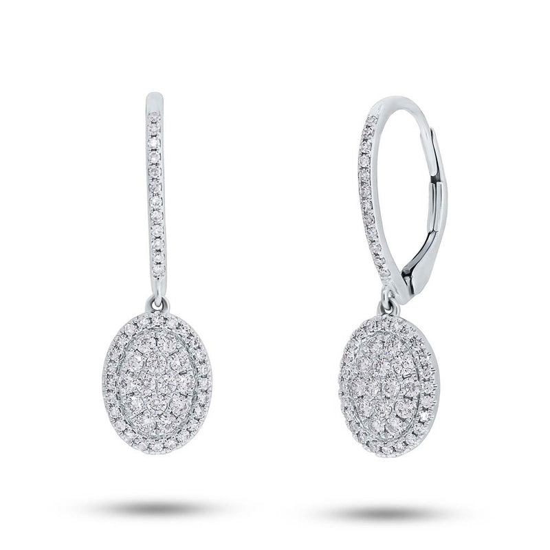 Oval Cluster Earrings - Pasha Fine Jewelry
