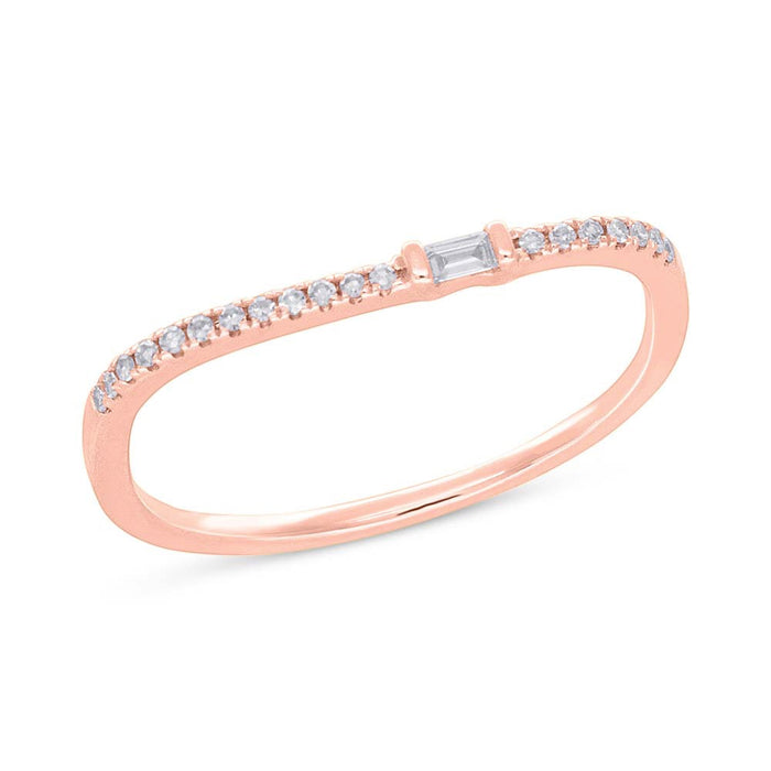 Single Baguette Ring - Pasha Fine Jewelry