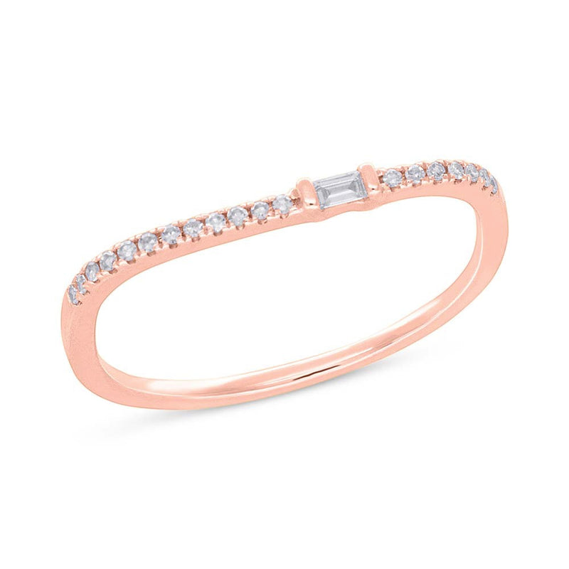 Single Baguette Ring - Pasha Fine Jewelry
