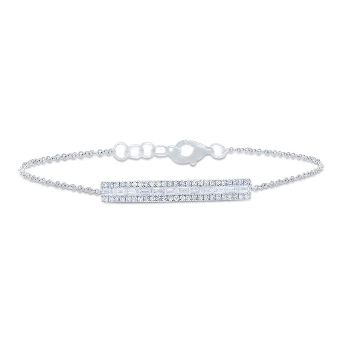 Baguette Bar Bracelet - Pasha Fine Jewelry