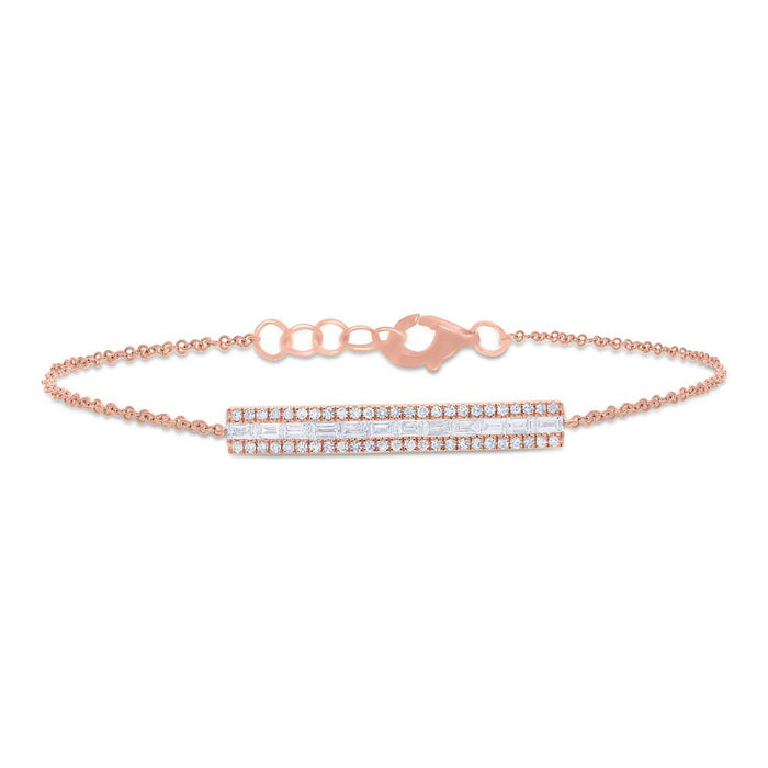 Baguette Bar Bracelet - Pasha Fine Jewelry