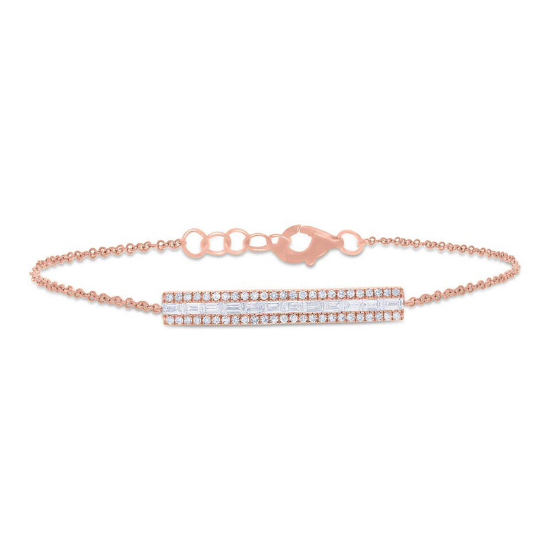 Baguette Bar Bracelet - Pasha Fine Jewelry