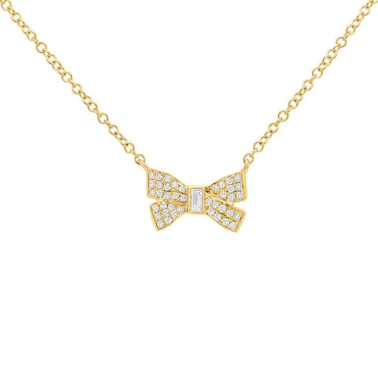 Bow Necklace